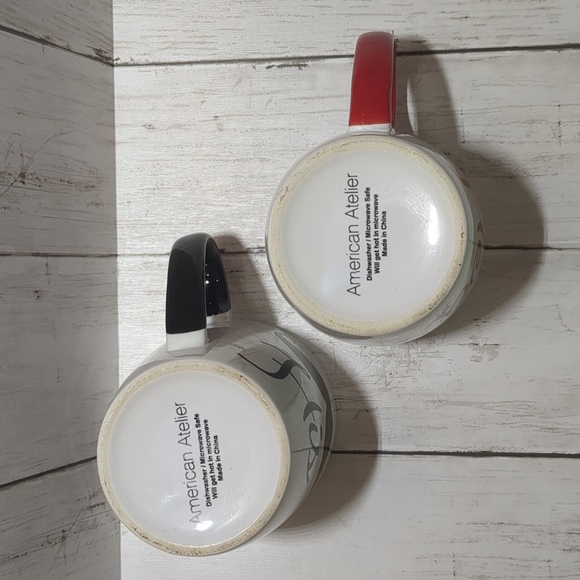 American Atelier His and Hers Matching Mugs - Picture 6 of 8